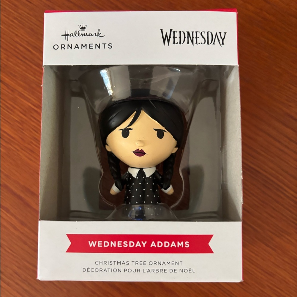 Hallmark Wednesday Addams Christmas Ornament -